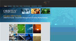 Desktop Screenshot of orbitexgroup.com